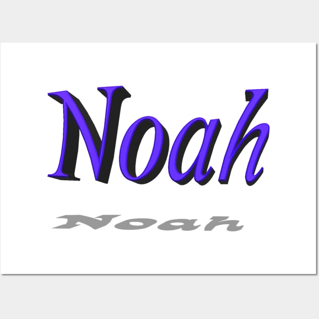 Noah-Name--waleed Wall Art by Waleed Mahmud